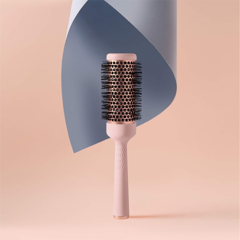 F3 Systems Magic Curling Round Brush(1.7 Inch), Non-electronic, Self-Standing Round Quick Styling Brush, Great Blowout, Ceramic Coated/Ionic Thermal Barrel, Blowout Volume, Wave Styler - Image 1